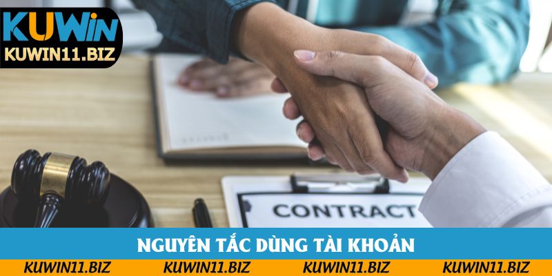 Quy định sử dụng tài khoản cá nhân tại KUWIN
