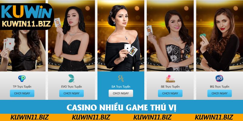 Casino nhiều game thú vị Casino nhiều game thú vị