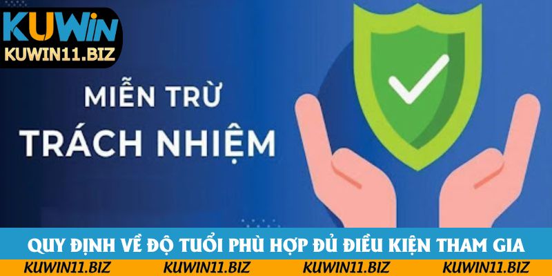 Quy định về độ tuổi phù hợp đủ điều kiện tham gia